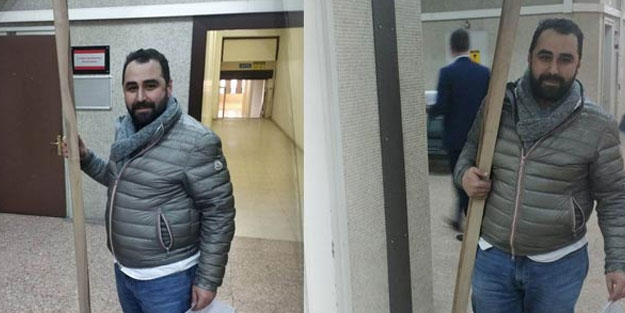 Sanık avukatı mahkemeye 2 metrelik kalası delil olarak gösterdi