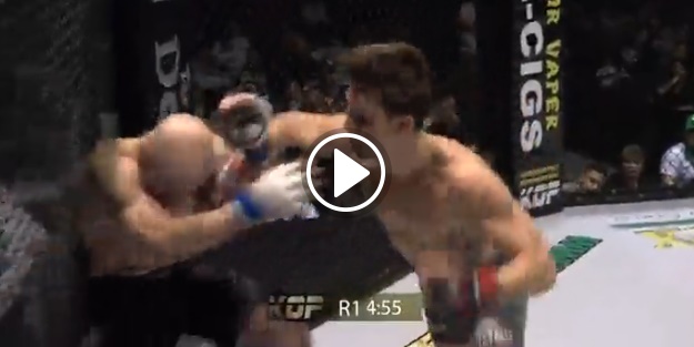 Saniyeler içinde nakavt olunca öyle bir şey yaptı ki!