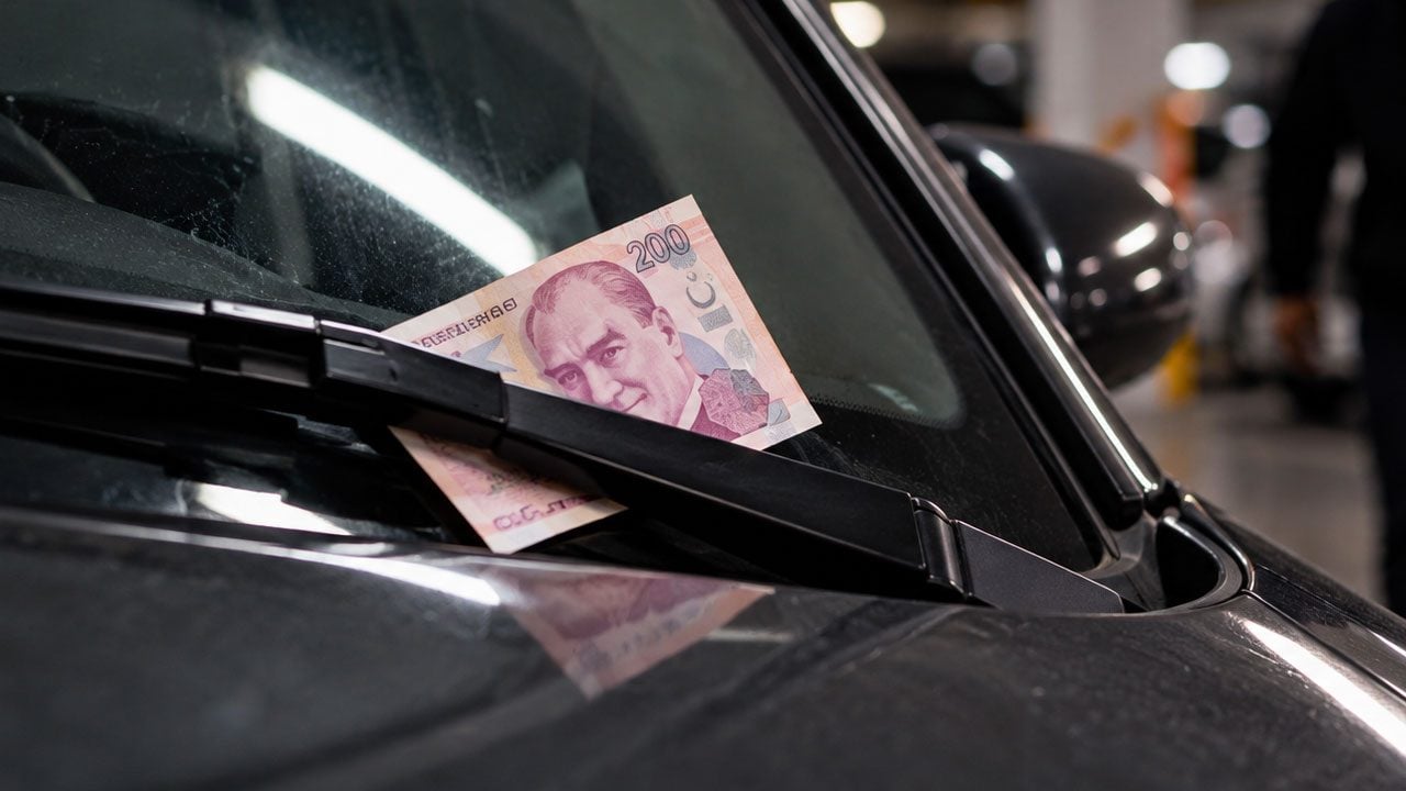 Saniyeler içinde soyulabilirsiniz! Aracınızın camında 200 TL görürseniz sakın el uzatmayın