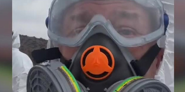 Sanki kimyasal saldırı düzenlendi! Ümit Özdağ'a askerden tepki