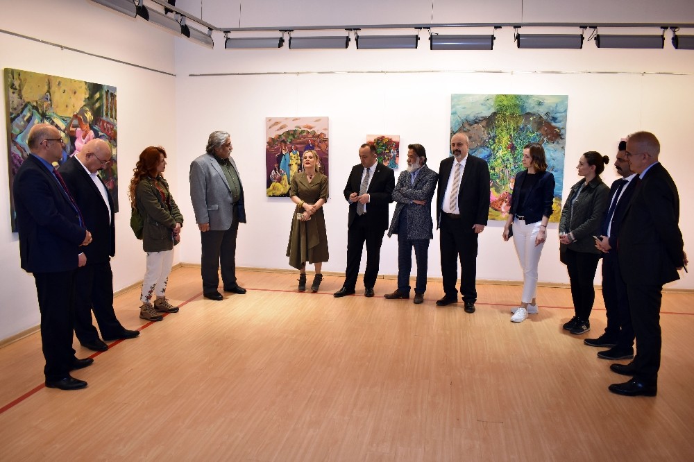 SANKO Sanat Galerisi’nde resim sergisi 