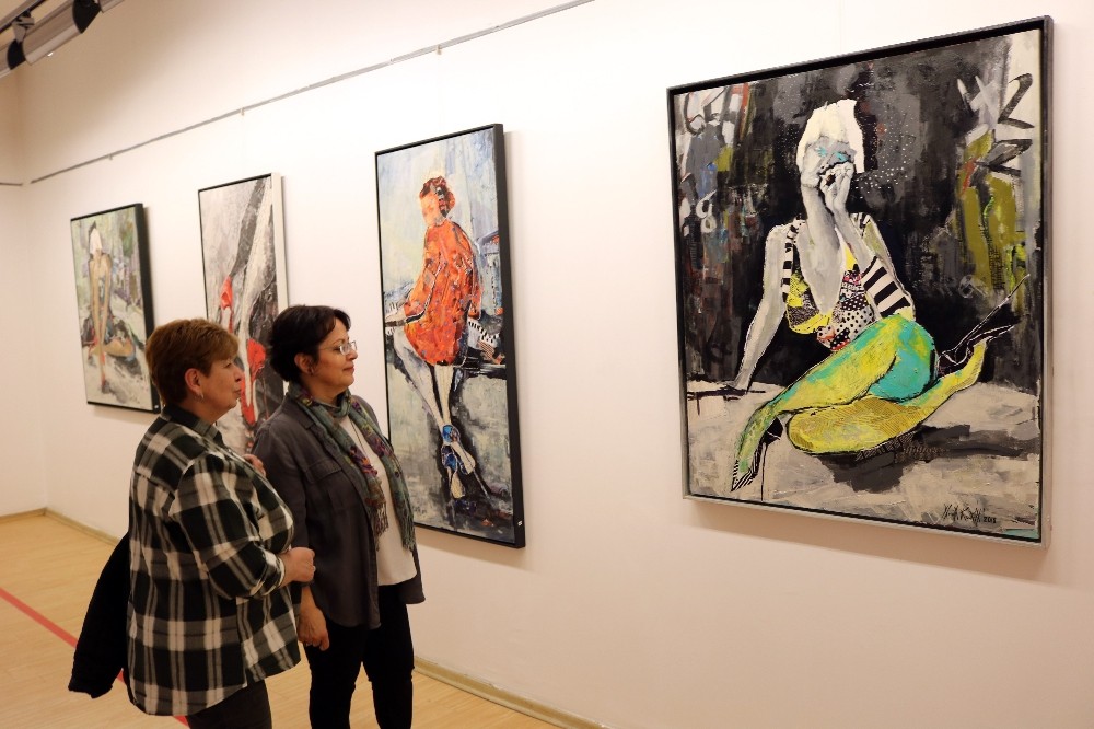 SANKO Sanat Galerisi’ndeki sergi 