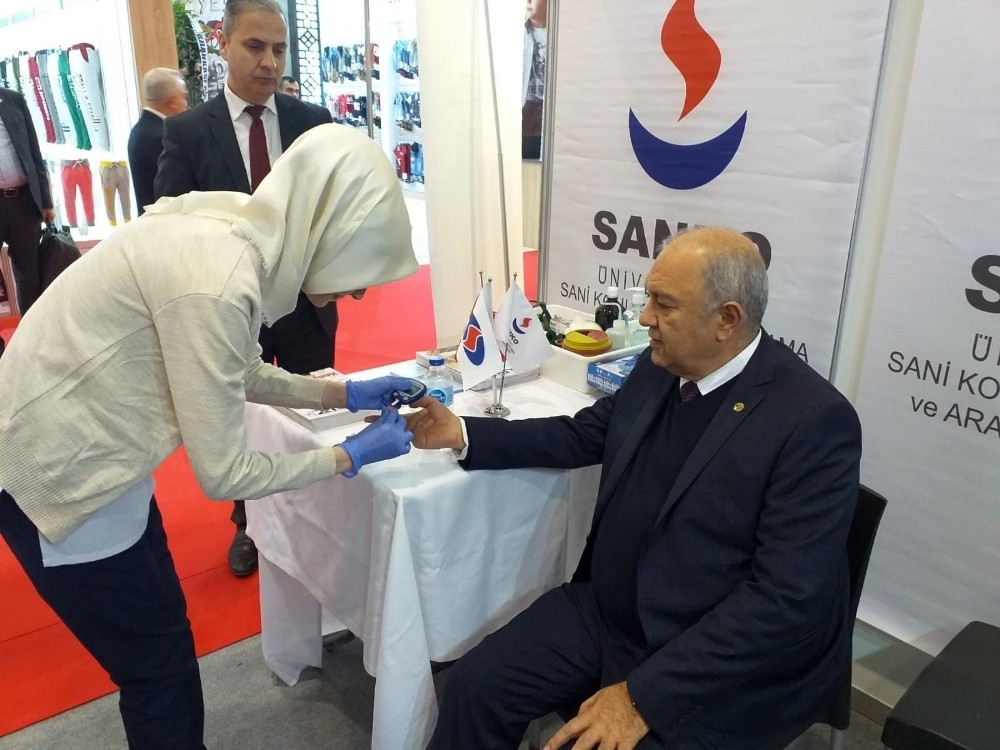 SANKO Üniversitesi Hastanesi, PENTEX 2020’de stant açtı 
