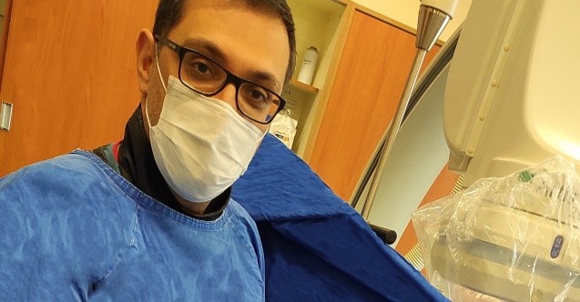 Sanko Üniversitesi Hastanesi’nde başparmaktan anjiyo işlemi