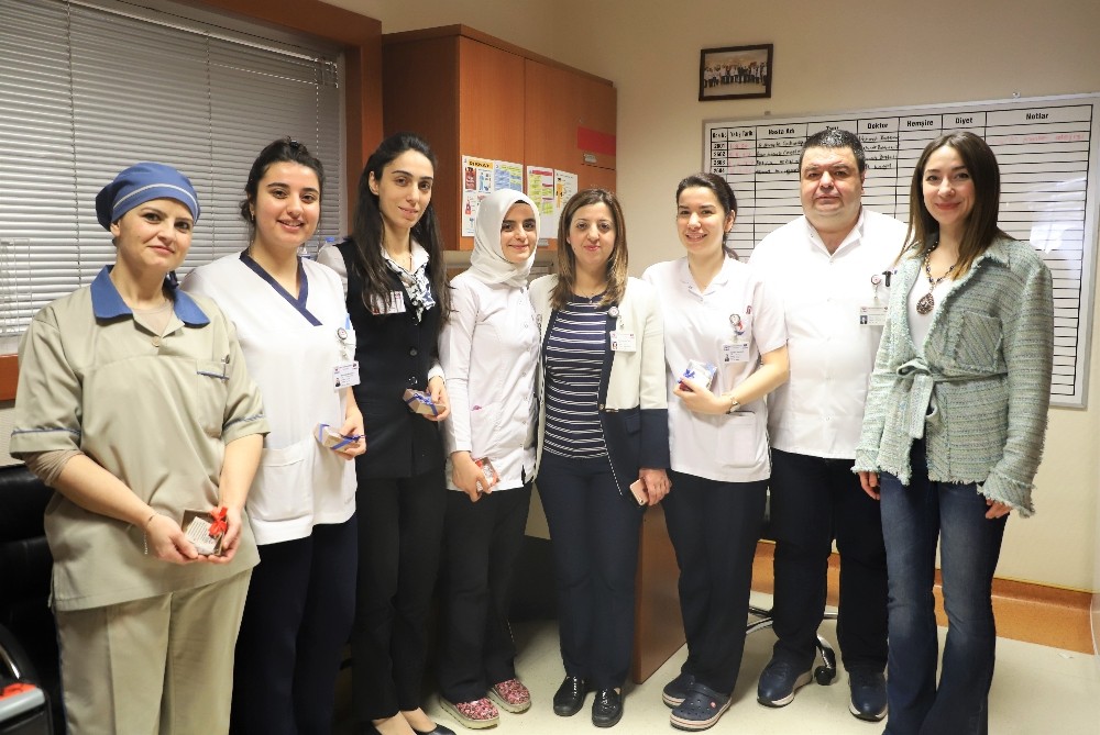 SANKO Üniversitesi Hastanesi’nde kadınlar günü kutlandı 
