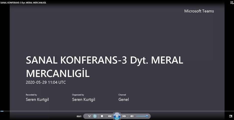 SANKO Üniversitesi’nde sanal konferans 