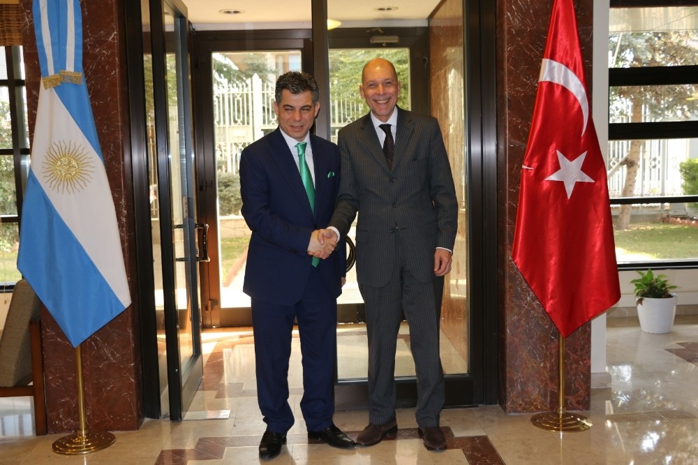 SANKON’dan Arjantin Ankara Büyükelçiliği’ne ziyaret 
