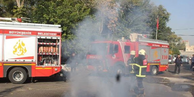 Şanlıurfa Cezaevi'nde yangın tatbikatı
