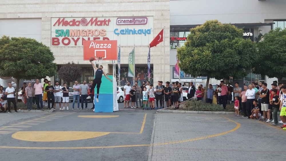 Şanlıurfa Piazza’da Streetball Turnuvası düzenlendi 