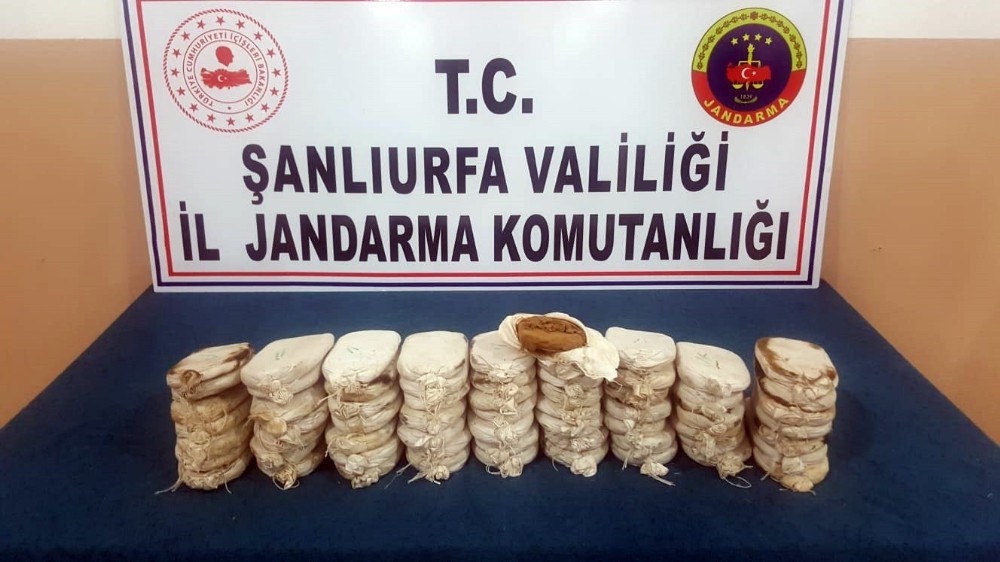 Şanlıurfa’da 10 kilo uyuşturucu ele geçirildi 