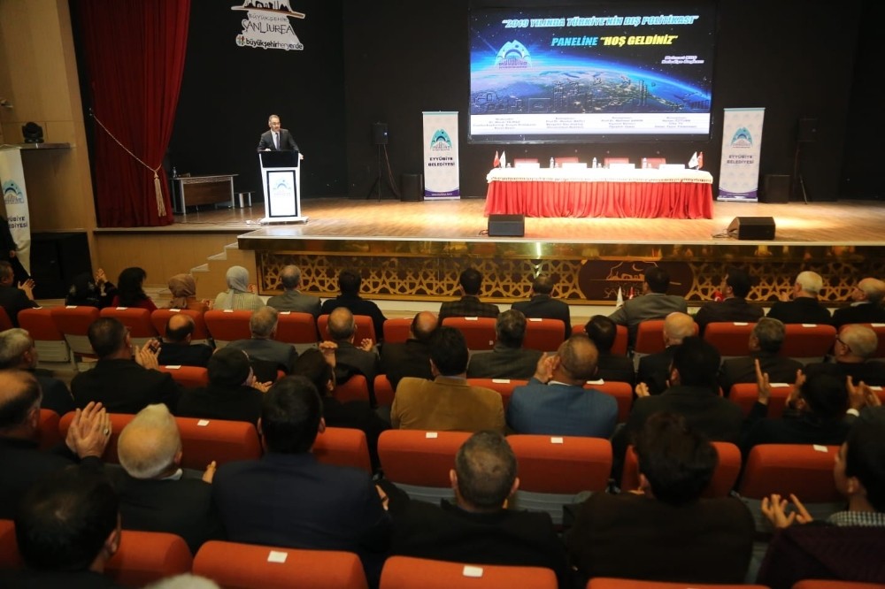 Şanlıurfa’da 2019 Yılı Türkiye’nin dış politikası paneli 