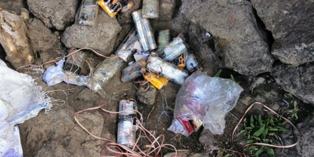 Şanlıurfa'da 50 kilogram patlayıcı ele geçirildi