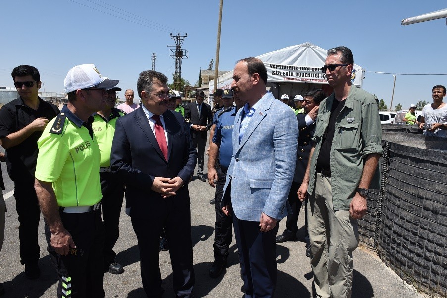 Şanlıurfa’da bayramda trafik önlemleri arttırıldı 