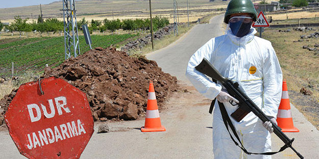 Şanlıurfa'da çok sayıda evde karantina uygulaması başlatıldı