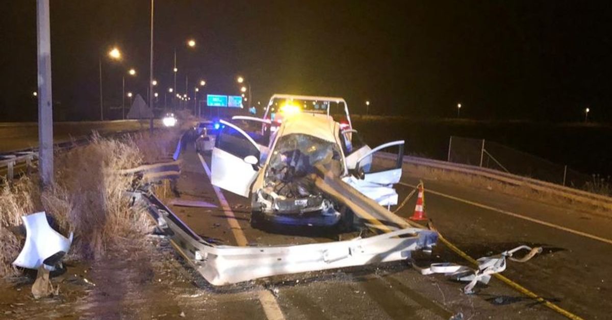 Şanlıurfa'da feci kaza: 1 ölü, 2 yaralı