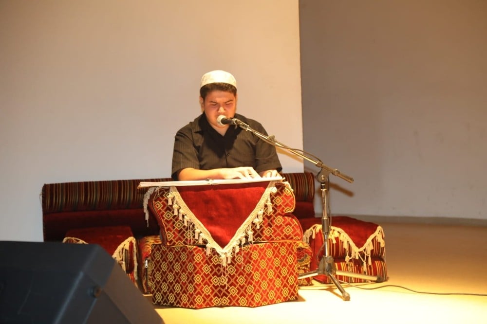 Şanlıurfa’da görme engelli gençler Kur’an-ı Kerim’i hatim etti 