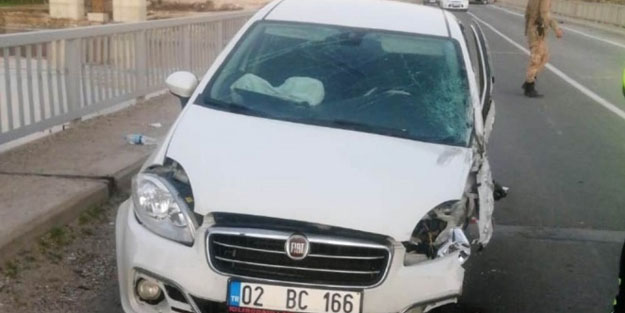 Şanlıurfa’da iki otomobil çarpıştı: Yaralılar var