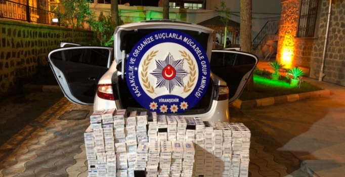 Şanlıurfa'da kaçak sigaraya 7 tutuklama