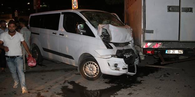 Şanlıurfa'da kaza: Yaralılar var