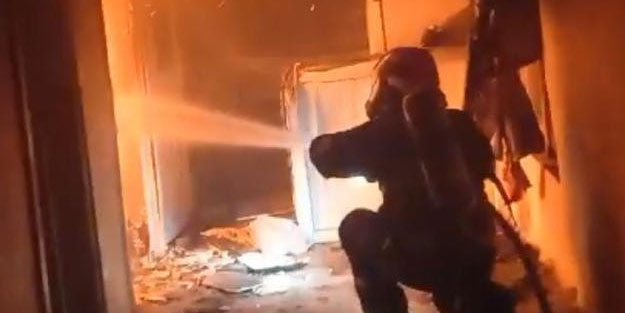 Şanlıurfa'da korkutan yangın