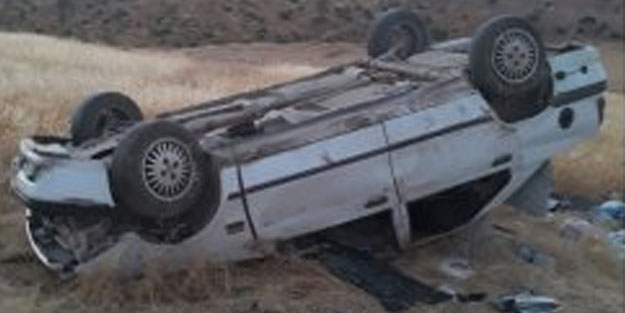 Şanlıurfa'da otomobil devrildi! Yaralılar var