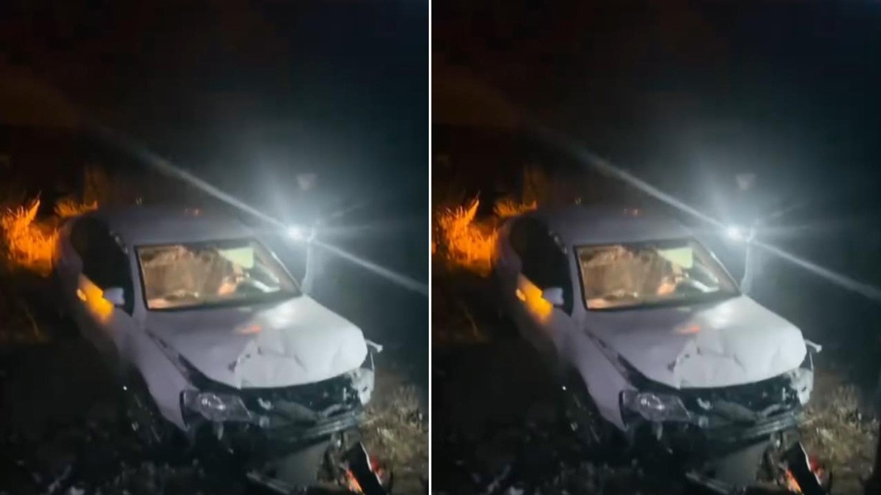 Şanlıurfa'da otomobil şarampole devrildi! 2 yaralı