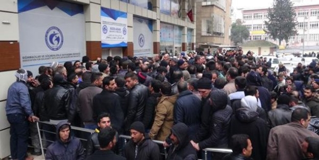 Şanlıurfa'da şaşırtan Suriyeli izdihamı