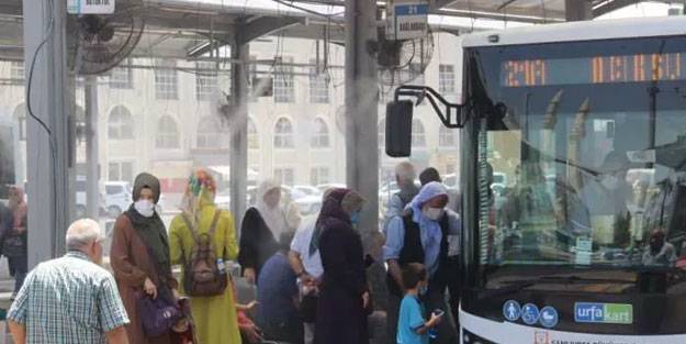 Şanlıurfa’da serinleten uygulama