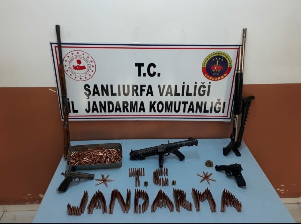 Şanlıurfa’da silah kaçakçılığı operasyonu: 3 gözaltı 