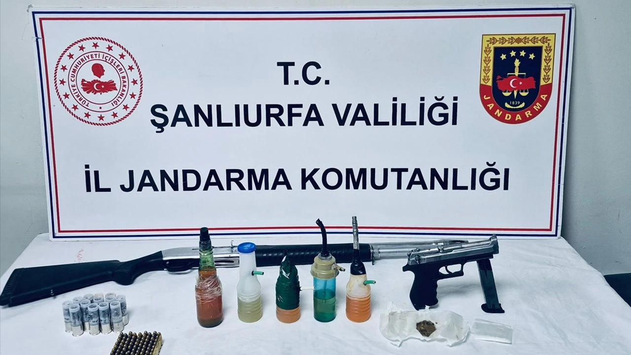 Şanlıurfa'da silah kaçakçılığı operasyonunda 8 şüpheli yakalandı