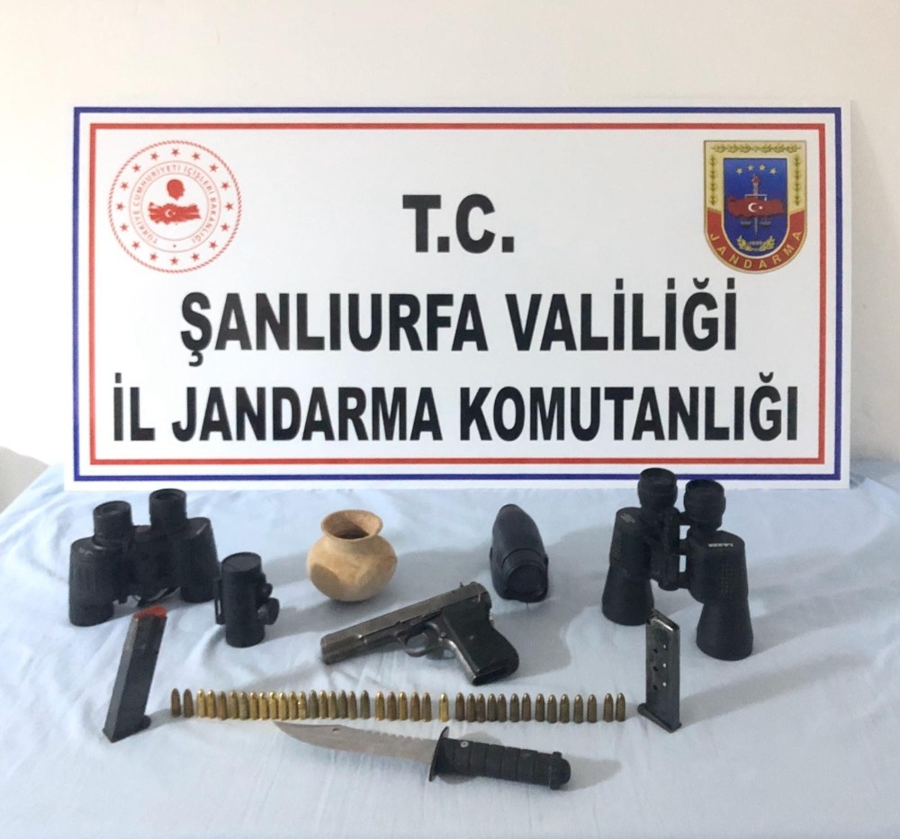 Şanlıurfa’da tarihi eser kaçakçılığı operasyonu 