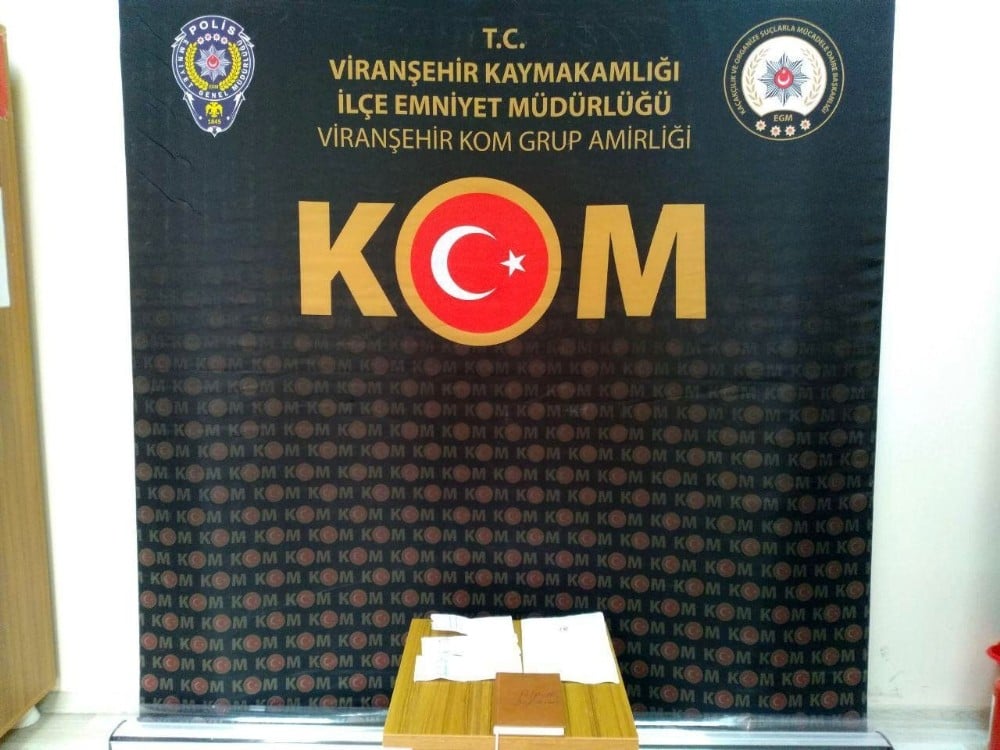 Şanlıurfa’da tefecilik operasyonu 