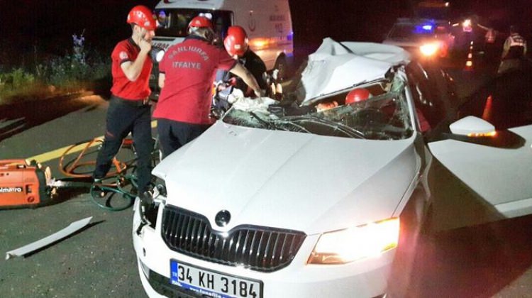 Şanlıurfa’da TIR ile otomobil çarpıştı: 1 ölü, 1 yaralı!