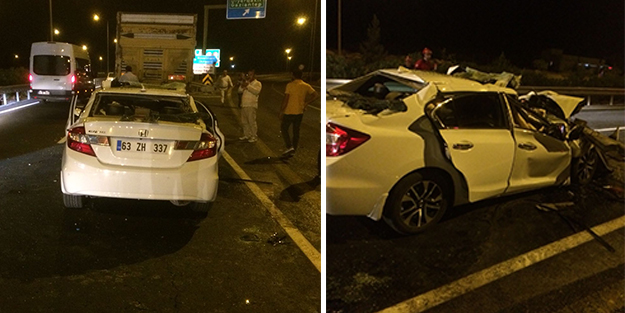 Şanlıurfa'da trafik kazası: 1 kişi hayatını kaybetti