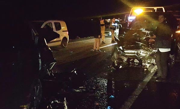 Şanlıurfa'da trafik kazası: 1 ölü 11 yaralı