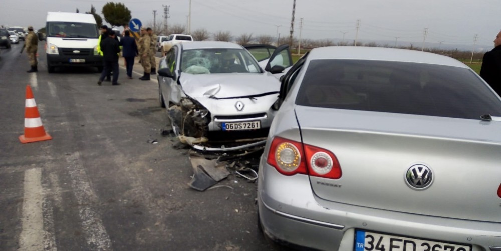 Şanlıurfa’da trafik kazası: 5 yaralı 