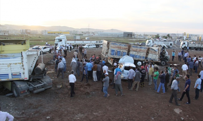 Şanlıurfa'da trafik kazası: 6 yaralı