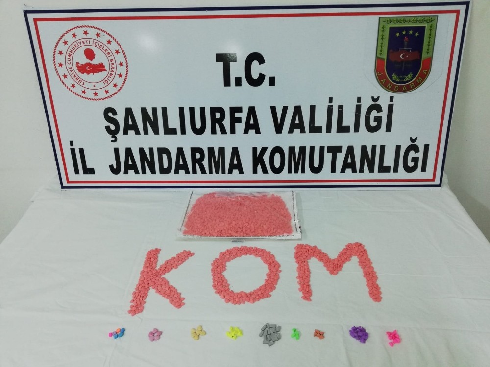 Şanlıurfa’da uyuşturucu operasyonu 