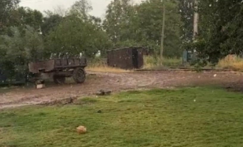 Şanlıurfa'da yaz ortasında sağanak şaşırttı