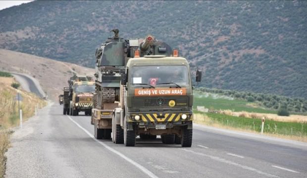 Şanlıurfa'dan sınıra askeri sevkıyatı devam ediyor