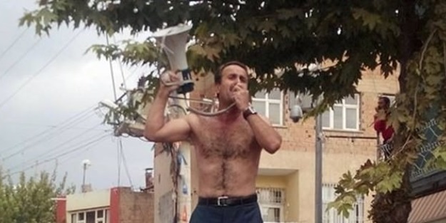 Şanlıurfalı vekil adayı tepki için soyundu!