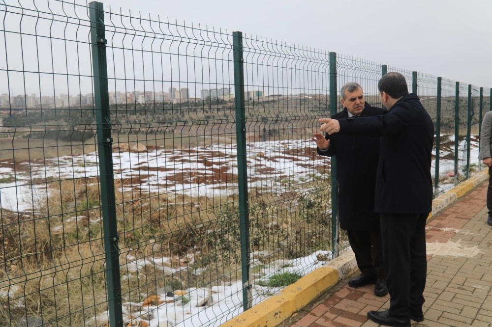 Şanlıurfa’ya bir yeşil alan daha kazandırılıyor 
