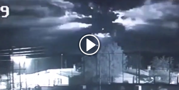 Şanlıurfa'ya göktaşı böyle düştü!