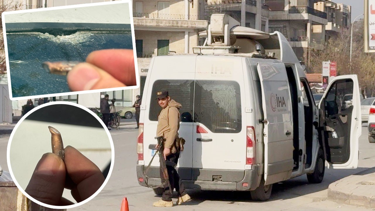 Şans eseri kurtuluş! Terör örgütü SDG'den Türk basınına kurşun