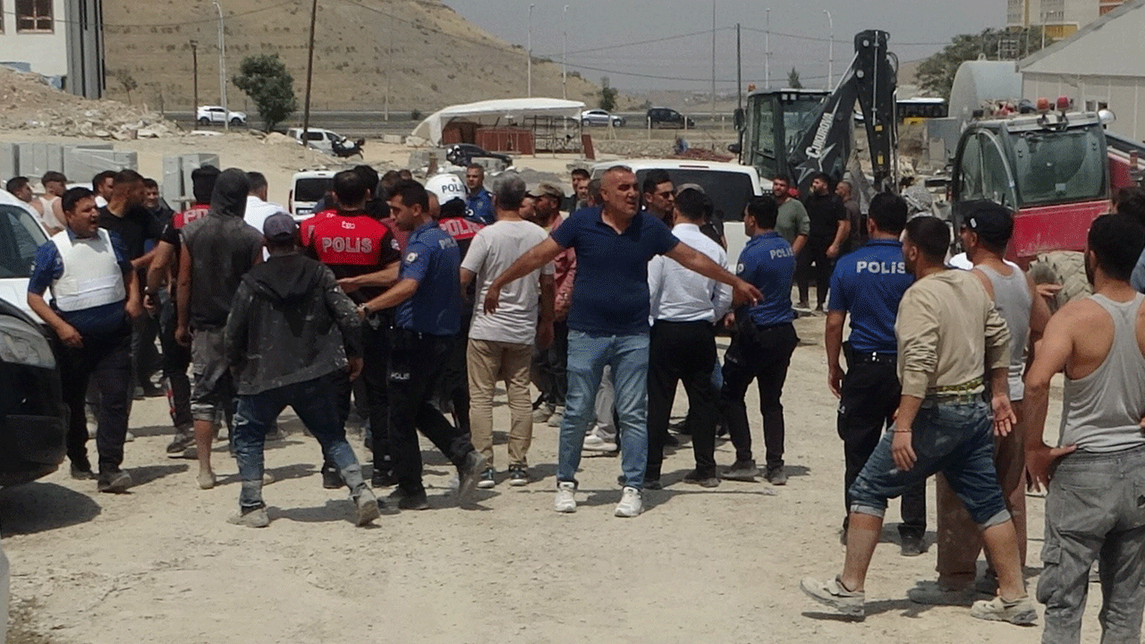 Şantiyede 50 işçi birbirine girdi: Silahlı ve bıçaklı kavgada 2'si ağır 7 kişi yaralandı