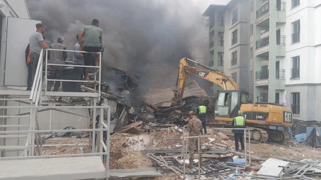 Şantiyede can pazarı