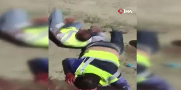 Şantiyede dehşete düşüren kavga! Arap işçileri linç ettiler