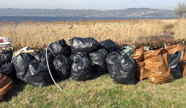 Sapanca'dan çıktı! Tam 300 torba