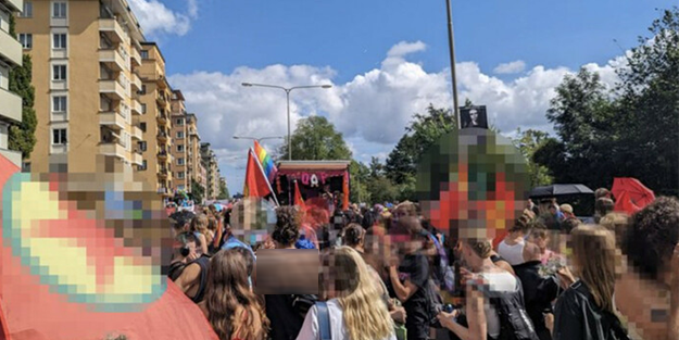 Sapık LGBT'lilerle PKK'lılar kol kola