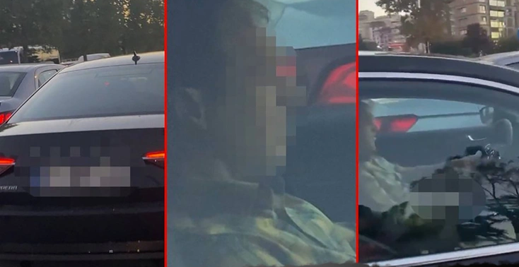 Sapık sürücü yakalandı! Trafikte yaptığı şey şok etti! O alçağın gerekçesi(!) bakın neymiş
